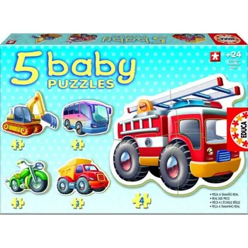 Baby puzzle Educa > varianta auta