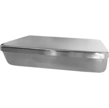 Kazeta s víkem, nerez 20 x 9 x 3 cm