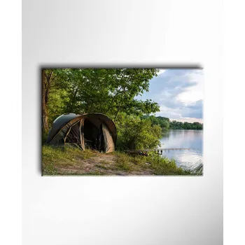 Obraz Malvis ® Obraz Bivak a pruty ROZMĚR (šířka x výška): jednodílný obdélník 60x40 cm