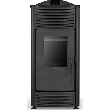 Krbová kamna Peletová kamna s vodním pláštěm TOBY 15kW černá A++