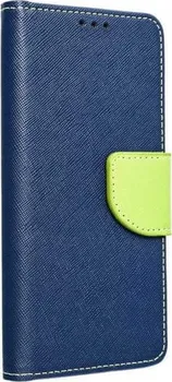 Pouzdro na mobilní telefon Forcell Fancy Book pro Samsung Galaxy A13 4G modré/limetkové