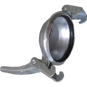 Hadicová spojka ITAL HÁK ZÁSLEPKA - female, pozink.část Ital s háky DN 100 mm