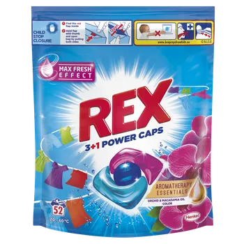 Tableta na praní Rex 3+1 Power Caps Aromatherapy Orchid & Macadamia Oil