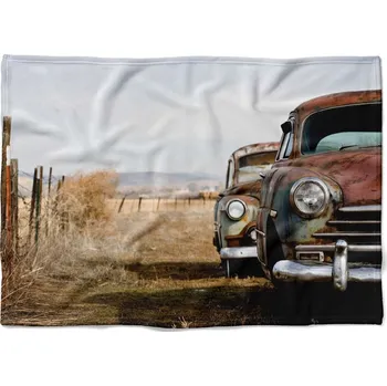 deka Deka Vrak aut (Rozměr : 200 x 140 cm, Podšití beránkem: NE)