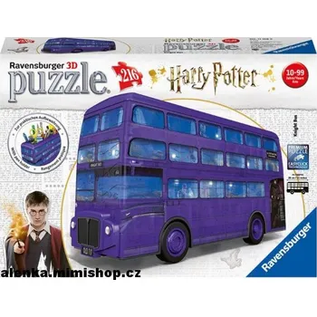 3D puzzle RAVENSBURGER 3D PUZZLE HP Rytířský záchranný autobus