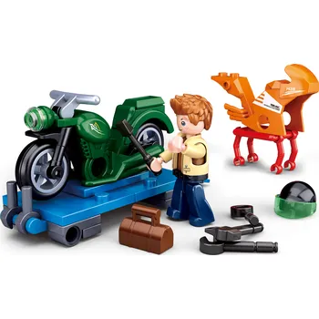 Stavebnice Sluban Sluban Town Motorky M38-B0717C Opravář motorek M38-B0717C