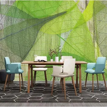 Fototapeta Solution Media 3D tapety - Listy v zeleném MU3537 6 - Samolepící tapeta - 380-450g/m2