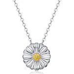 Elenys stříbrný náhrdelník Svítivá sedmikráska