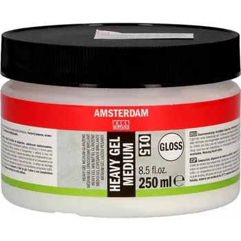 Speciální výtvarná barva AMSTERDAM Heavy gel lesk, pastózní médium 250 ml