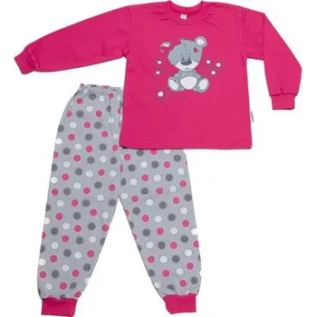 Dětská móda BettyMode Pyžamo Betty Mode - holka/kluk, různé vzory Velikost: 86, Vzor: Medvídek na jahodové