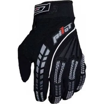 Moto rukavice Dětské moto rukavice cross Pilot černé