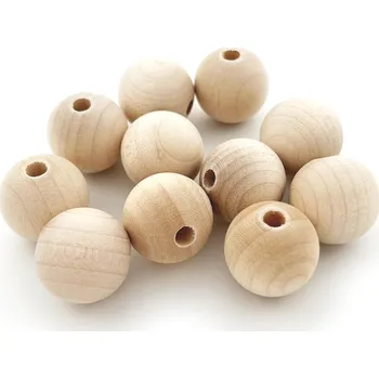 Dětské navlékací korálky Dřevěné korálky 22