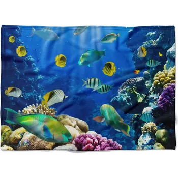 Dětská deka Deka Mořské dno (Rozměr : 200 x 140 cm, Podšití beránkem: NE)