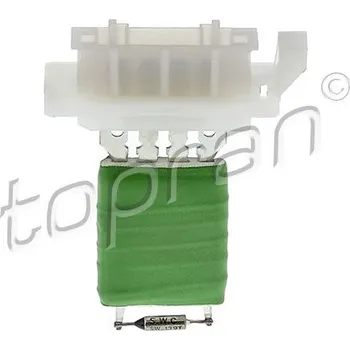 Ventilátor topení a klimatizace Odpor, vnitřní tlakový ventilátor TOPRAN 502 579