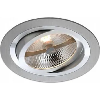 Bodové svítidlo BPM Vestavné svítidlo Aluminio Plata, kartáč.hliník 9LEDx3W, 230V 4804 3071LED.D40.3K