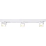ACA Lighting bodové svítidlo nástěnné LED 15W COB 80° 3000K 1200LM bílá hliník 54X7XH10CM PLUTO RA33LEDS54WH