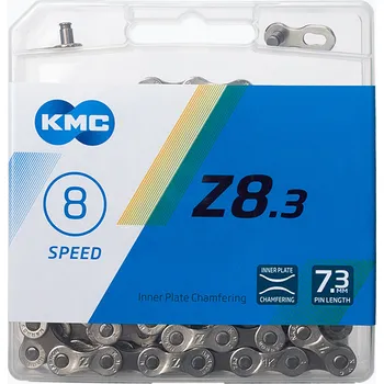 Řetěz na kolo KMC Z8.3 8s šedý