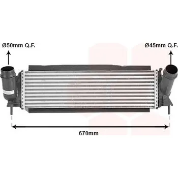 Motor automobilu Chladič turba VAN WEZEL 33014704