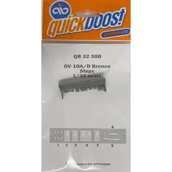 Plastikový model Quickboost 1/32 OV-10A/D Bronco steps (KITTYH)