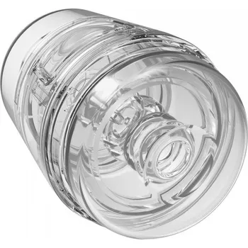 Doc Johnson - Main Squeeze Pop-Off Optix - transparentní masturbátor