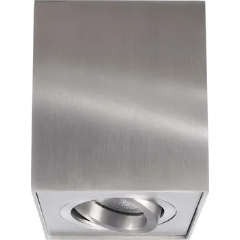 Light Impressions Kapego stropní přisazené svítidlo Dato 220-240V AC/50-60Hz GU10 1x max. 50,00 W 96 mm stříbrná 122417