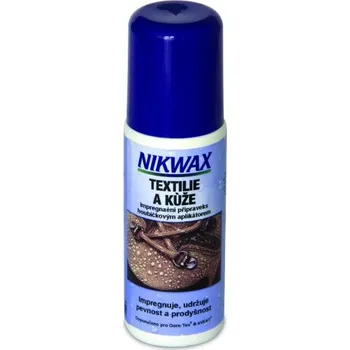 Přípravek pro údržbu obuvi Nikwax Impregnace na boty Nikwax Kůže a Látka sprej 125ml