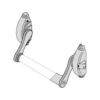 Madlo do koupelny CISA 59010-10-0 panikové madlo NewEUROPA