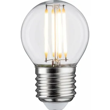 Žárovka PAULMANN LED kapka 4,8 W E27 čirá teplá bílá stmívatelné 286.92