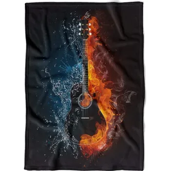 deka Deka Kytara 150x120 cm (Rozměr : 200 x 140 cm, Podšití beránkem: NE)