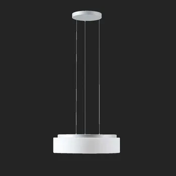 OSMONT ERI67905 ERIS LE4 závěsné skleněné svítidlo stříbrná / bílá IP40 4000 K 35W LED DALI