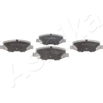 Brzdová destička Sada brzdových destiček, kotoučová brzda ASHIKA 51-09-901