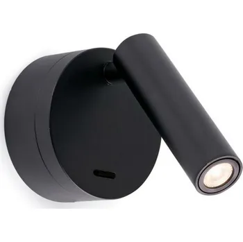 Nástěnné svítidlo FARO BOC nástěnná lampa na čtení, černá