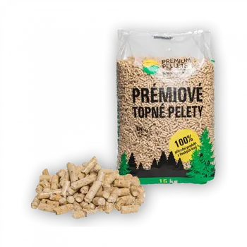 PREMIUM PELLETS ENplus A1 paleta 6 mm, 825 kg