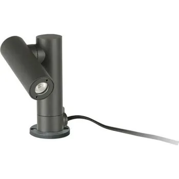 Venkovní osvětlení FARO SPY-1 sloupková lampa, tmavě šedá