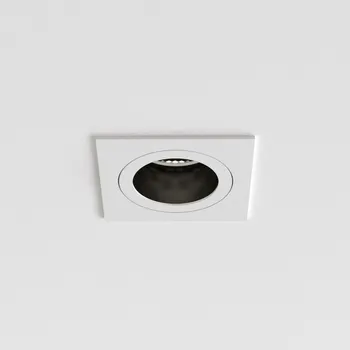 Bodové svítidlo ASTRO downlight svítidlo Pinhole Slimline Square fixní protipožární IP65 6W GU10 bílá 1434002