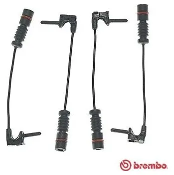 Brzdová destička Výstražný kontakt, opotřebení obložení BREMBO A 00 256