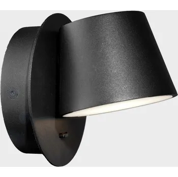 Nástěnné svítidlo KOHL-Lighting BOT nástěnné svítidlo pr. 117 mm černá 6 W CRI 80 3000K Non-Dimm
