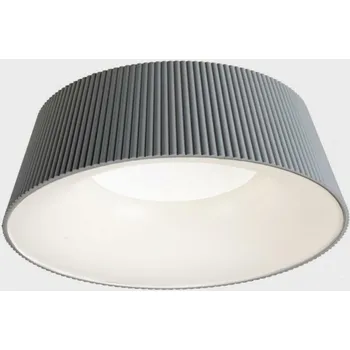 KOHL-Lighting CHAS stropní svítidlo pr. 460 mm šedá-bílá 30 W CRI 80 3700K Non-Dimm