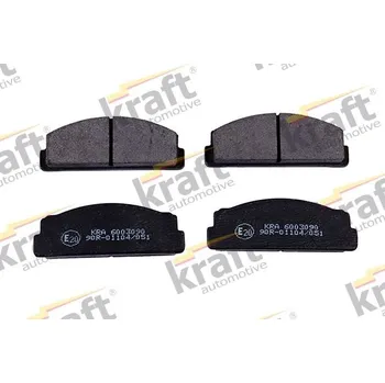 Brzdová destička Sada brzdových destiček, kotoučová brzda KRAFT AUTOMOTIVE 6003090