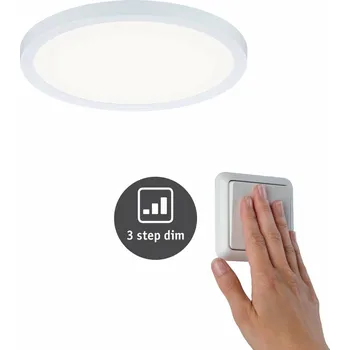 Koupelnové svítidlo PAULMANN LED vestavné svítidlo Areo VariFit IP44 3-krokové-stmívatelné 175mm 13W 4.000K bílá 930.55