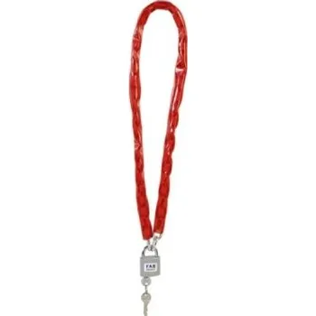 Visací zámek 7316 zámek visací 2 klíče s řetězem