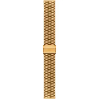 Ocelový řemínek na hodinky 24 mm zlatý