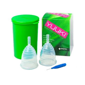 Menstruační kalíšek Yuuki MIX - dva menší menstruační kalíšky (soft + classic)