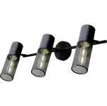 ACA Lighting nástěnné svítidlo 3XE27 černá kov 58X16X20CM ALCATRAZ OD603S58BK