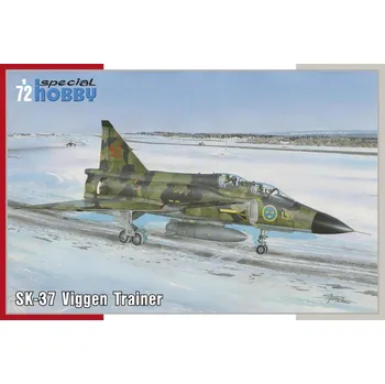 Plastikový model 1:72 Saab SK-37 Viggen Trainer