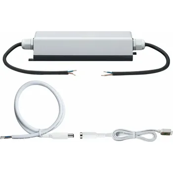 Venkovní osvětlení Paulmann Function yourLED Power Supply IP65 60W 230/12V DC šedá hliník 702.01 P 70201