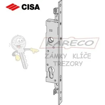 zadlabací zámek CISA 46270.30.0 rozvorový zadlabací zámek