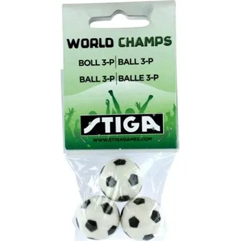 Stolní fotbálek STIGA Náhradní míčky k fotbalu World Champs (3 ks)