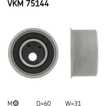 Napínací kladka, ozubený řemen SKF VKM 75144