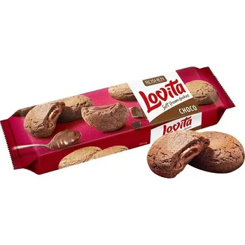 Roshen Lovita Sušenky s kakaovou náplní 127g